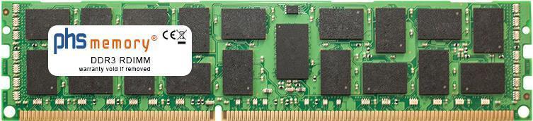 PHS-memory 16GB RAM Speicher für Supermicro X9DRG-HTF+ DDR3 RDIMM 1600MHz (SP262797) von PHS-memory