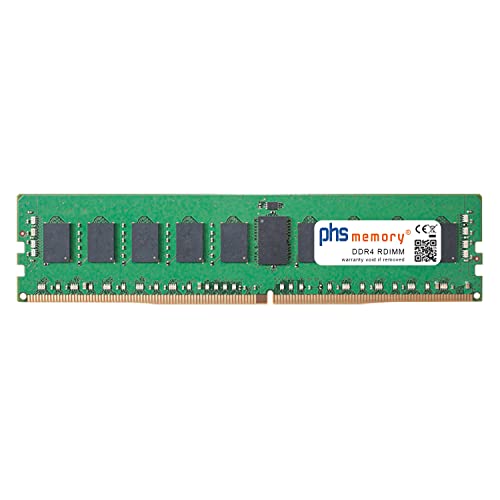 PHS-memory 16GB RAM Speicher kompatibel mit Gigabyte MJ11-EC0 DDR4 RDIMM 2666MHz PC4-2666V-R von PHS-memory