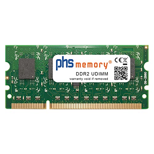 PHS-memory 1GB Drucker-Speicher kompatibel mit Triumph Adler LP 4130 DDR2 UDIMM 667MHz von PHS-memory