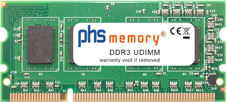 PHS-memory 2GB RAM Speicher kompatibel mit Kyocera Ecosys MA3500cix DDR3 UDIMM 1333MHz PC3L-10600U (SP523711) von PHS-memory