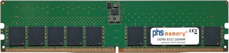 PHS-memory 32GB RAM Speicher kompatibel mit ASRock Rack Server 1U4LW-B650/2L2T DDR5 UDIMM ECC 4800MHz PC5-38400-E (SP462207) von PHS-memory