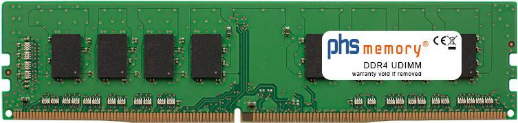 PHS-memory 32GB RAM Speicher kompatibel mit Hyrican Gamemax Contac 7026 DDR4 UDIMM 3200MHz PC4-25600-U (SP495142) von PHS-memory