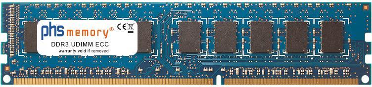 PHS-memory 4GB RAM Speicher f�r Acer Altos AT350 F1 DDR3 UDIMM ECC 1333MHz (SP166983) von PHS-memory
