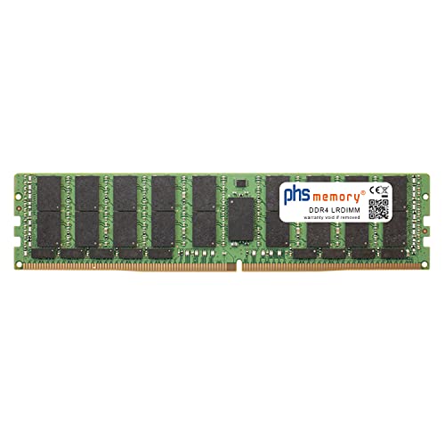 PHS-memory 64GB RAM Speicher kompatibel mit Dell PowerEdge T440 DDR4 LRDIMM 2666MHz PC4-2666V-L von PHS-memory
