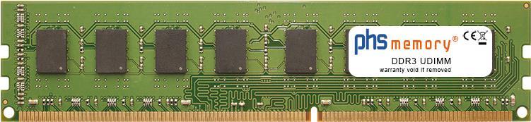 PHS-memory 8GB RAM Speicher f�r Asus K31AD-0051A326UMT DDR3 UDIMM 1600MHz PC3-12800U (SP193775) von PHS-memory