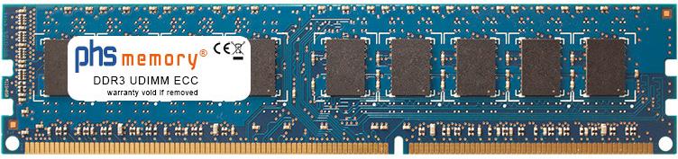 PHS-memory 8GB RAM Speicher kompatibel mit Asus Crosshair V Formula DDR3 UDIMM ECC 1600MHz PC3L-12800E (SP524295) von PHS-memory
