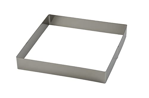 Piazza 3 x Edelstahl Ausstechform eckig 26 cm Länge 26 cm Breite 4 cm Höhe 705426 Piazza 3 x Edelstahl Ausstechform eckig 26 cm Länge 26 cm Breite 4 cm Höhe 705426 von PIAZZA