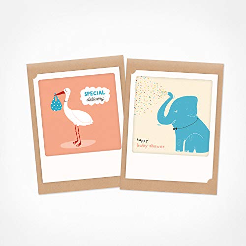 PICKMOTION 2er Set Klappkarten inkl. Umschlag, handgefertigte Illustrationen designed in Berlin - Geburtstage, Glückwünsche, Hochzeiten PICKMOTION 2er Set Klappkarten inkl. Umschlag, handgefertigte Illustrationen designed in Berlin - Geburtstage, Glückwünsche, Hochzeiten von PICKMOTION