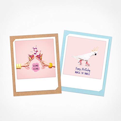 PICKMOTION Haftklebend | 2er Set Klappkarten | Grußkarten - inkl. Umschlag, Bilder von Instagram Fotografen designed in Berlin - Geburtstagskarten PICKMOTION Haftklebend | 2er Set Klappkarten | Grußkarten - inkl. Umschlag, Bilder von Instagram Fotografen designed in Berlin - Geburtstagskarten von PICKMOTION