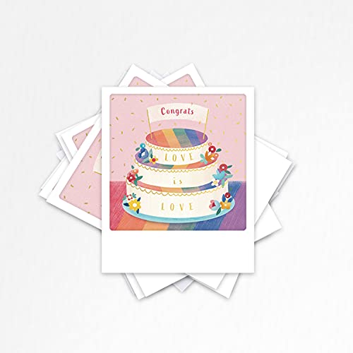 PICKMOTION LOVE IS LOVE I LOVE | 10er Set Mini Postkarten | Grußkarten - Fotografen von Instagram mit handgefertigten Illustrationen - designed in Berlin - Grußkarten von PICKMOTION