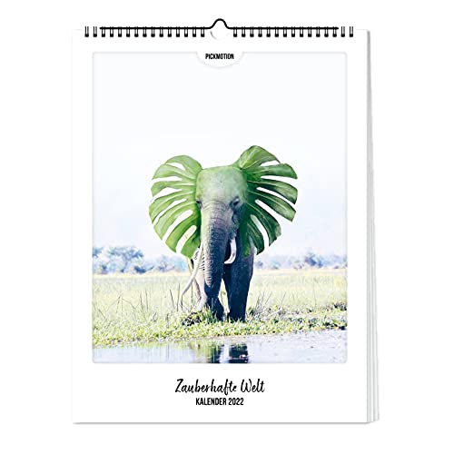 PICKMOTION Zauberhafte Welt Kalender | Wandkalender 2022 mit ausgewählten Instagram-Fotografien | Kreative Dekoration, Planer, Geschenk, Wanddeko, mit Kalenderwochen und Feiertagen (DE/AT), KM-0101-DE von PICKMOTION