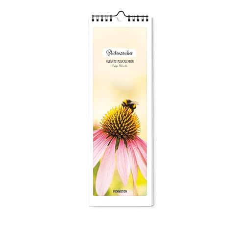 Pickmotion | Geburtstagskalender - Blütenzauber | 12x36 | Deutsch | 1 Spalte für Notizen Pickmotion | Geburtstagskalender - Blütenzauber | 12x36 | Deutsch | 1 Spalte für Notizen von PICKMOTION