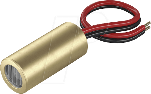 PICO 70105094 - Linien Lasermodul, rot, 60°, 650 nm, 12 VDC, 9x20 mm, Klasse 1 von PICOTRONIC