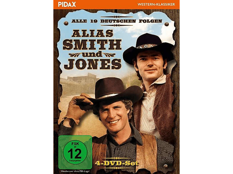 Alias Smith und Jones DVD Alias Smith und Jones DVD von PIDAX FILM