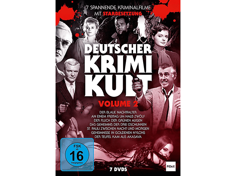 Deutscher Krimi-Kult,Vol.2 DVD von PIDAX FILM