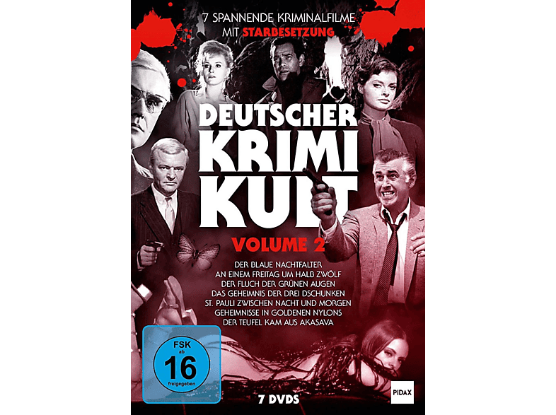 Deutscher Krimi-Kult,Vol.2 DVD Deutscher Krimi-Kult,Vol.2 DVD von PIDAX FILM