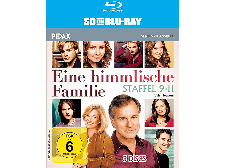 Eine himmlische Familie Box 3, Staffel 9 - 11 Blu-ray Eine himmlische Familie Box 3, Staffel 9 - 11 Blu-ray von PIDAX FILM