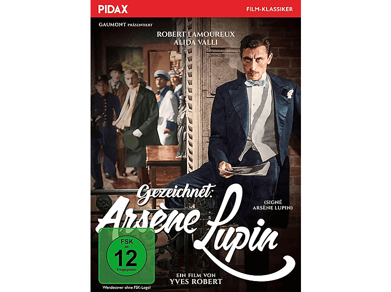 Gezeichnet: Arsène Lupin DVD von PIDAX FILM