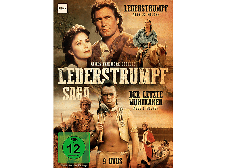 Lederstrumpf-Saga: Lederstrumpf + Der letzte Mohik DVD Lederstrumpf-Saga: Lederstrumpf + Der letzte Mohik DVD von PIDAX FILM