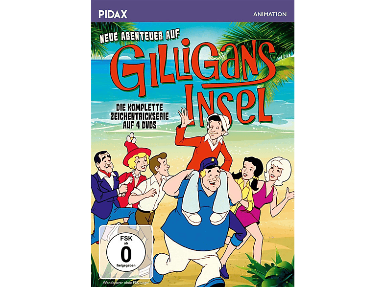 Neue Abenteuer auf Gilligans Insel-Die komplette DVD von PIDAX FILM