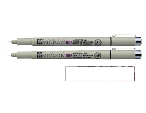 PIGMA MICRON Sakura 005 Schwarz, 2 Stück und 1 Karte PIGMA MICRON Sakura 005 Schwarz, 2 Stück und 1 Karte von PIGMA MICRON