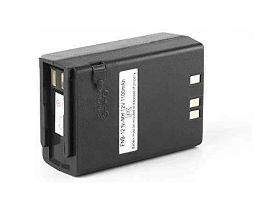 Batterie 12 V. 1100 mAh FNB-12 (YAESU FT-23R / 411/470) von PC