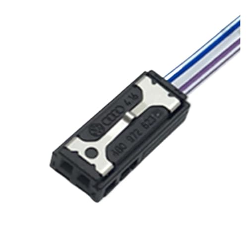 PIKETU Hengliang Store 2-poliger Auto-Bremslicht-Mikrofon mit hoher Steigung und Kabelbaum, kompatibel mit Kabel 4B0972623 8E0972763 (2P weiblich) von PIKETU