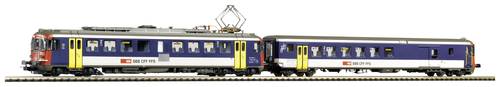 PIKO 96855 H0 2er-Set Rbe 4/4 NPZ Triebwagen + Steuerwagen der SBB PIKO 96855 H0 2er-Set Rbe 4/4 NPZ Triebwagen + Steuerwagen der SBB von PIKO
