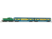 PKP-Reisezug mit SM42 + Etagenwagen von PIKO