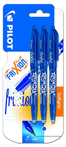 Pilot - Frixion Ball Kugelschreiber, radierbar, Blau, 3 Stück Pilot - Frixion Ball Kugelschreiber, radierbar, Blau, 3 Stück von PILOT