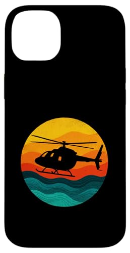 Vintage Retro Helikopter Hubschrauber Aviation Hülle für iPhone 14 Plus von PILOT