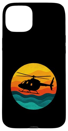 Vintage Retro Helikopter Hubschrauber Aviation Hülle für iPhone 15 Plus von PILOT