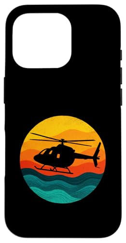 Vintage Retro Helikopter Hubschrauber Aviation Hülle für iPhone 16 Pro Vintage Retro Helikopter Hubschrauber Aviation Hülle für iPhone 16 Pro von PILOT