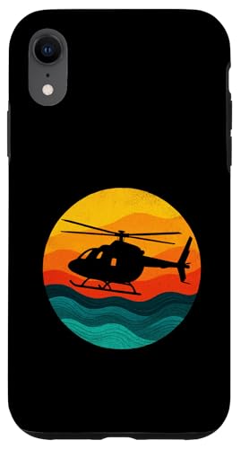 Vintage Retro Helikopter Hubschrauber Aviation Hülle für iPhone XR Vintage Retro Helikopter Hubschrauber Aviation Hülle für iPhone XR von PILOT