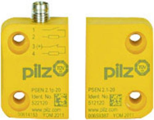 PILZ 506408 PSEN ma2.1p-31/PSEN2.1-10/LED/6mm Magnetischer Sicherheitsschalter 24 V/DC IP65, IP67 1S von PILZ