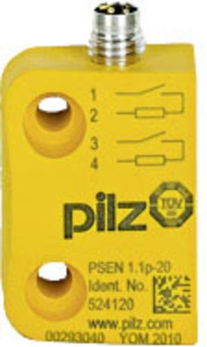 PILZ 524120 PSEN 1.1p-20/8mm/ 1switch Magnetischer Sicherheitsschalter 24 V/DC IP65, IP67 1St. PILZ 524120 PSEN 1.1p-20/8mm/ 1switch Magnetischer Sicherheitsschalter 24 V/DC IP65, IP67 1St. von PILZ