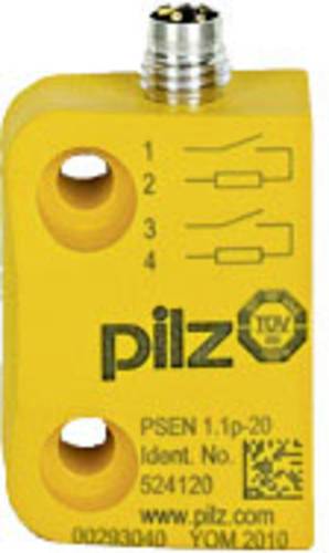 PILZ 524120 PSEN 1.1p-20/8mm/ 1switch Magnetischer Sicherheitsschalter 24 V/DC IP65, IP67 1St. von PILZ