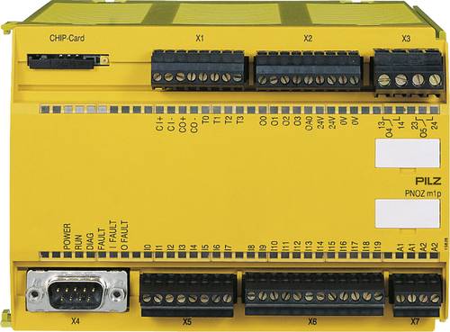 PILZ Kontakterweiterung PZE 9 24VDC 8n/o 1n/c Betriebsspannung: 24 V/DC 8 Schließer, 1 Öffner (B x von PILZ