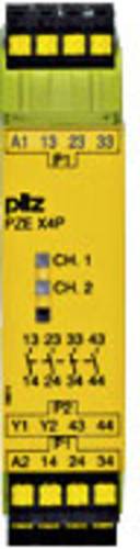 PILZ Kontakterweiterung PZE X4P C 24VDC 4n/o Betriebsspannung: 24 V/DC 4 Schließer (B x H x T) 22.5 von PILZ