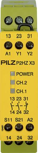 PILZ Sicherheitsschaltgerät P2HZ X3 24VDC 2n/o 1n/c Betriebsspannung: 24 V/DC 2 Schließer, 1 Öffn von PILZ