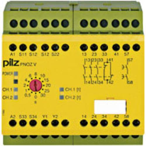 PILZ Sicherheitsschaltgerät PNOZ V 30s 24VDC 3n/o 1n/c 1n/o t Betriebsspannung: 24 V/DC 3 Schließe von PILZ