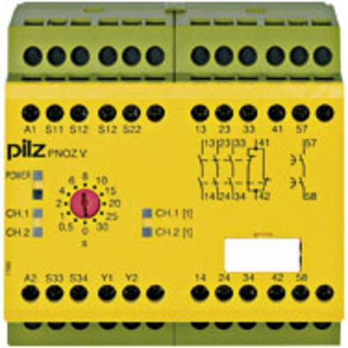 PILZ Sicherheitsschaltgerät PNOZ V 30s 24VDC 3n/o 1n/c 1n/o t Betriebsspannung: 24 V/DC 3 Schließe PILZ Sicherheitsschaltgerät PNOZ V 30s 24VDC 3n/o 1n/c 1n/o t Betriebsspannung: 24 V/DC 3 Schließe von PILZ