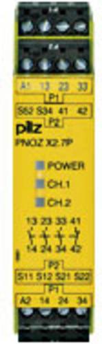 PILZ Sicherheitsschaltgerät PNOZ X2.7P 24-240VAC/DC 3n/o 1n/c 3 Schließer, 1 Öffner (B x H x T) 2 von PILZ