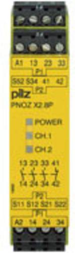 PILZ Sicherheitsschaltgerät PNOZ X2.8P 24VACDC 3n/o 1n/c 3 Schließer, 1 Öffner (B x H x T) 22.5 x von PILZ