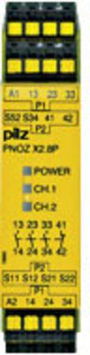 PILZ Sicherheitsschaltgerät PNOZ X2.8P C 24-240VAC/DC 3n/o 1n/c 3 Schließer, 1 Öffner (B x H x T) von PILZ
