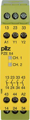 PILZ Sicherheitsschaltgerät PNOZ XV2 3/24VDC 2n/o 2n/o t Betriebsspannung: 24 V/DC 2 Schließer (B von PILZ