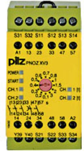 PILZ Sicherheitsschaltgerät PNOZ XV3 3/24VDC 3n/o 2n/o t Betriebsspannung: 24 V/DC 3 Schließer (B von PILZ