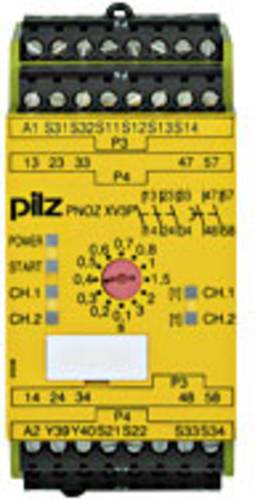 PILZ Sicherheitsschaltgerät PNOZ XV3P 3/24 VDC 3n/o 2n/o t Betriebsspannung: 24 V/DC 3 Schließer ( von PILZ