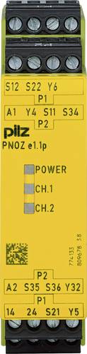 PILZ Sicherheitsschaltgerät PNOZ e1.1p 24VDC 2so Betriebsspannung: 24 V/DC 2 Schließer (B x H x T) von PILZ