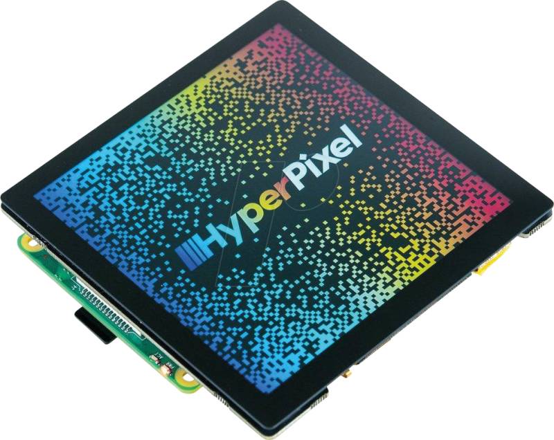 RPI LCD IPS 4.0T - Raspberry Pi - Display IPS LCD, 4,0'', Touch, 720x720, 18-bit von PIMORONI